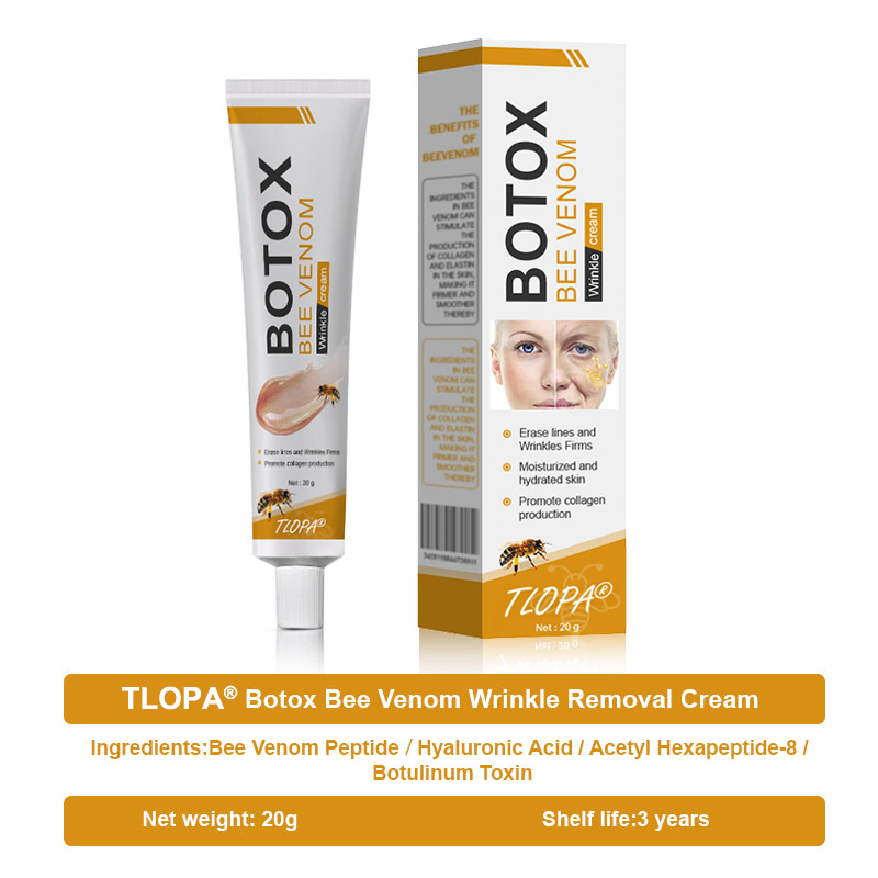👨⚕️ Made and Shipped from USA✅ TLOPA™ Botox Bee Venom Wrinkle Removal Cream- LAST DAY 80% OFF